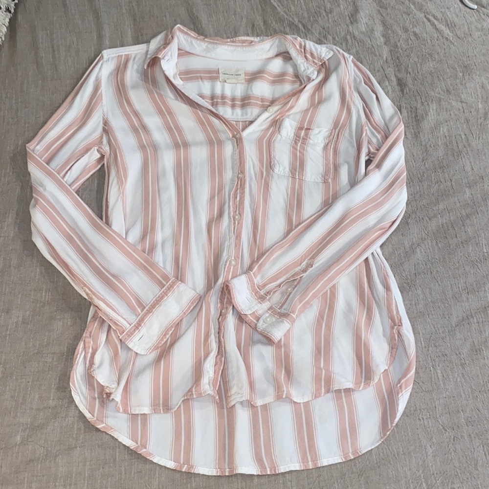 American Eagle button up